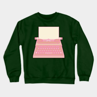 Pink Type Machine Crewneck Sweatshirt